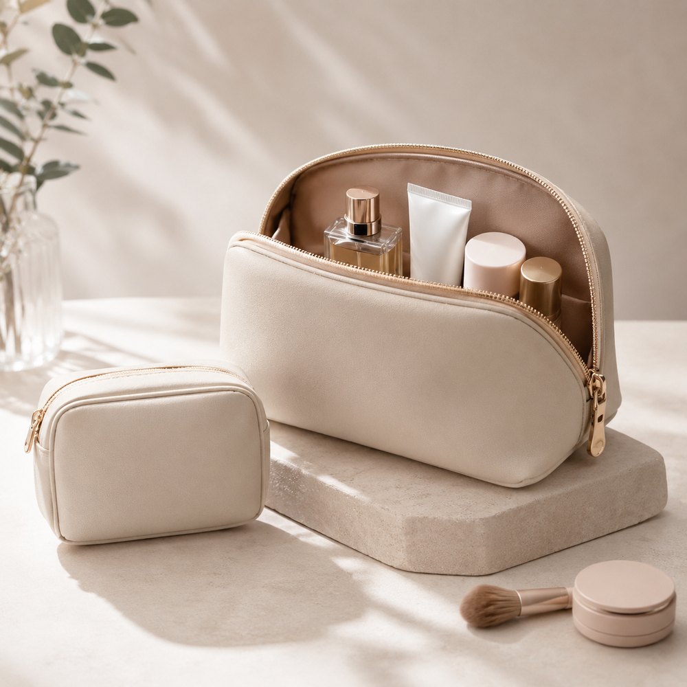 Custom cosmetic bags for beauty brands and private label packaging