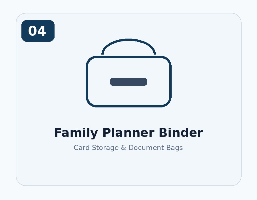 Family Planner Binder custom bag product image