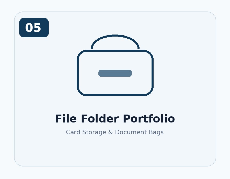 File Folder Portfolio custom bag product image