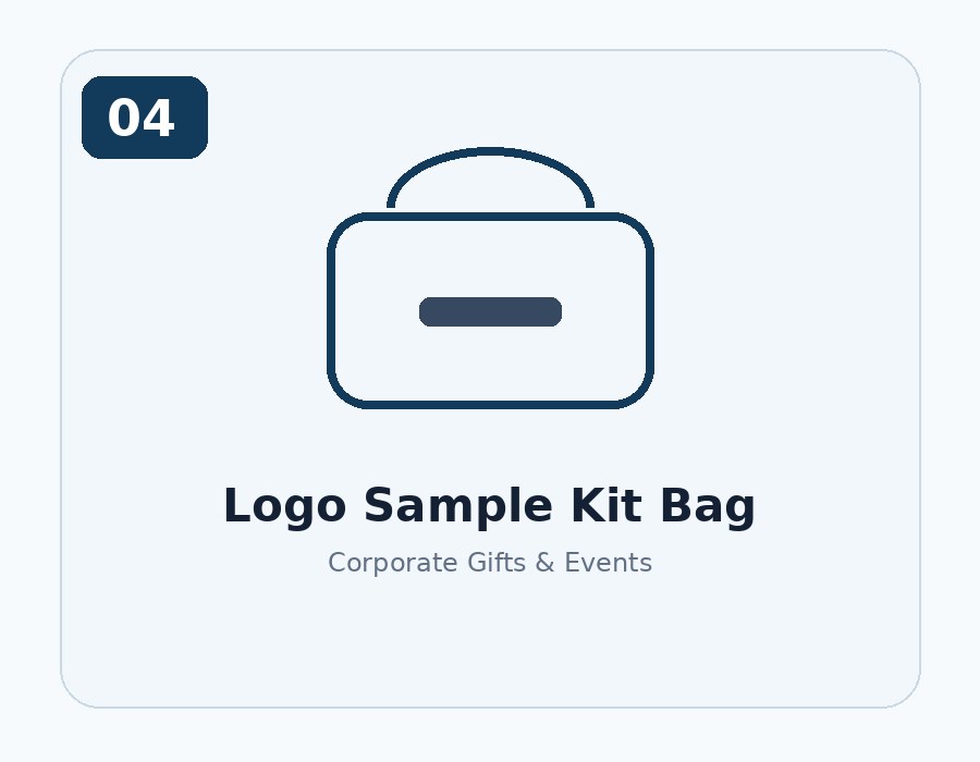 Logo Sample Kit Bag custom bag product image