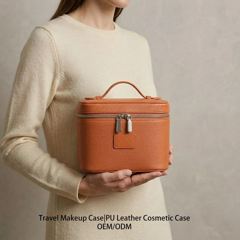 PU Leather Makeup Case